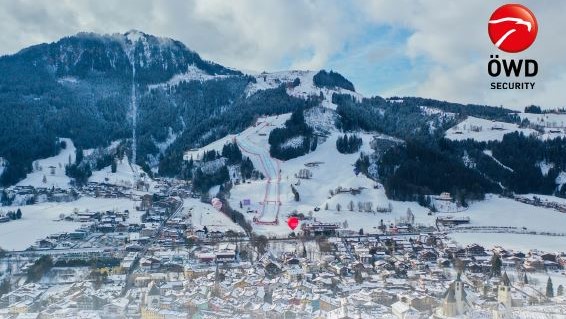 Pistensecurity beim Hahnekammrennen 2024