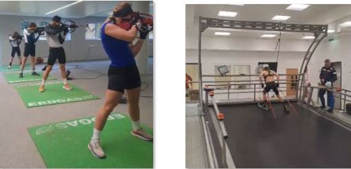 Biathlon-Landeskader beendet Vorbereitung mit Tests in Hochfilzen